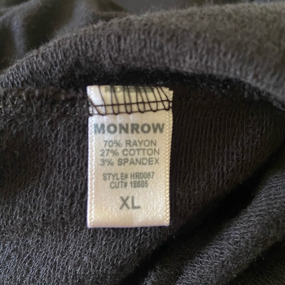 NWT Monrow Hooded Long Sleeve Short Romper/Jumpsuit - Picture 8 of 10